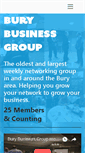 Mobile Screenshot of burybusinessgroup.org.uk